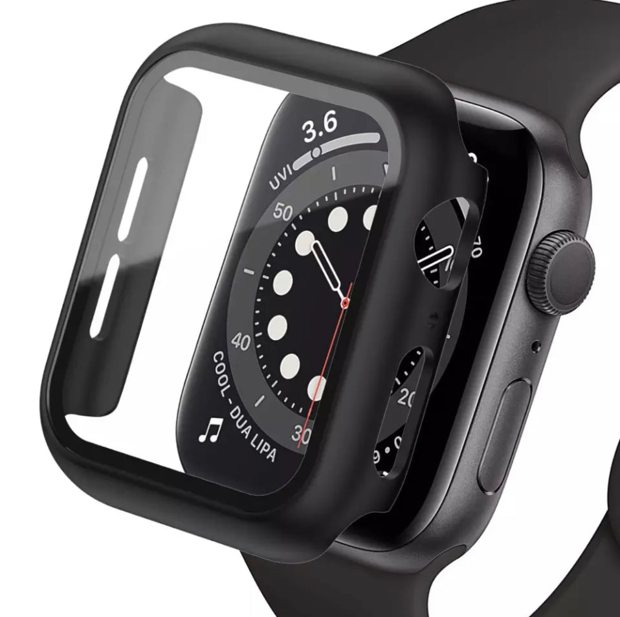Premium Multi-Colour 2 in 1 Tempered Glass Shockproof Apple Watch Case- for selected Apple Watch in 44mm - Super Savings Technologies Co.,LTD Premium Multi-Colour 2 in 1 Tempered Glass Shockproof Apple Watch Case- for selected Apple Watch in 44mm - Super Savings Technologies Co.,LTD